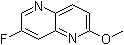 structure of CAS# 1003944-32-8, 7-氟-2-甲氧基-1,5-萘啶