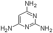 CAS # 1004-38-2, 2,4,6-Triaminopyrimidine, 2,4,6-Pyrimidinetriamine