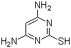 structure of CAS# 1004-39-3, 4,6-Diamino-2-mercaptopyrimidine
