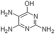 6-羟基-2,4,5-三氨基嘧啶分子结构 (CAS 1004-75-7)