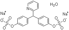 Sodium picosulfate molecular structure (CAS 10040-45-6)