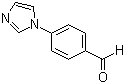 structure of CAS# 10040-98-9, 4-(咪唑-1-基)苯甲醛