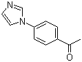 structure of CAS# 10041-06-2, 4'-(1-Imidazolyl)acetophenone