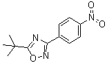 structure of CAS# 1004398-32-6, 5-(1,1-Dimethylethyl)-3-(4-nitrophenyl)-1,2,4-oxadiazole