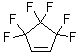 1H,2H-六氟环戊烯分子结构 (CAS 1005-73-8)