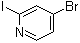 structure of CAS# 100523-83-9, 4-Bromo-2-iodopyridine