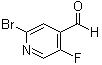 structure of CAS# 1005291-43-9, 2-溴-5-氟异烟醛