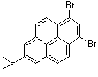1,3-Dibromo-7-tert-butylpyrene molecular structure (CAS 1005771-04-9)