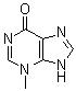 CAS # 1006-11-7, 3,9-Dihydro-3-methyl-6H-purin-6-one, 3-Methylhypoxanthine, N3-Methylhypoxanthine, NSC 62620
