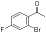 structure of CAS# 1006-39-9, 2'-Bromo-4'-fluoroacetophenone