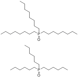 CAS # 100786-00-3, Tri-n-hexylphosphine oxide/tri-n-octylphosphine oxide, 1-dihexylphosphorylhexane,1-dioctylphosphoryloctane