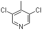 CAS # 100868-46-0, 3,5-Dichloro-4-picoline, 3,5-Dichloro-4-methylpyridine