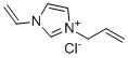 structure of CAS# 100894-64-2, 1-Allyl-3-vinylimidazolium chloride