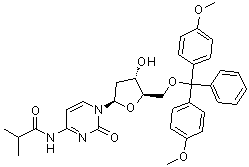 CAS # 100898-62-2, 5'-O-(Dimethoxytrityl)-N-isobutyryl-2'-deoxycytidine