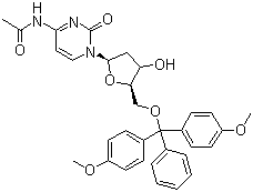 CAS # 100898-63-3, N-Acetyl-5'-O-(4,4'-dimethoxytrityl)-2'-deoxycytidine, N4-Acetyl-2'-deoxy-5'-O-DMT-cytidine