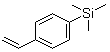 structure of CAS# 1009-43-4, 4-三甲基硅基苯乙烯