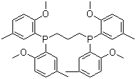 CAS # 1009033-22-0, 1,1'-(1,3-Propanediyl)bis[1,1-bis(2-methoxy-5-methylphenyl)phosphine]