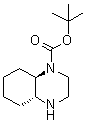 (4aR,8aR)-Octahydro-1(2H)-quinoxalinecarboxylic acid 1,1-dimethylethyl ester molecular structure (CAS 1009075-46-0)