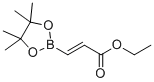CAS # 1009307-13-4, Ethyl (E)-3-(4,4,5,5-tetramethyl-1,3,2-dioxaborolan-2-yl)-2-propenoate, Ethyl (2E)-3-(4,4,5,5-tetramethyl-1,3,2-dioxaborolan-2-yl)acrylate, Ethyl (2E)-3-(4,4,5,5-tetramethyl-1,3,2-dioxaborolan-2-yl)acrylate, Ethyl (2E)-3-(4,4,5,5-tetramethyl-1,3,2-dioxaborolan-2-yl)prop-2-enoate