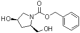 CAS # 1009335-39-0, (2R,4R)-Benzyl 4-hydroxy-2-(hydroxymethyl)pyrrolidine-1-carboxylate