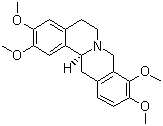CAS # 10097-84-4, Tetrahydropalmatine, Rotundine, 5,8,13,13a-Tetrahydro-2,3,9,10-tetramethoxy-6H-dibenzo[a,g] quinolizine