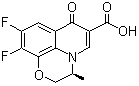 structure of CAS# 100986-89-8, 左旋氧氟沙星羧酸
