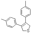 CAS # 100989-99-9, 2,5-Dihydro-3,4-bis(4-methylphenyl)thiophene
