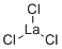 structure of CAS# 10099-58-8, Lanthanum(III) chloride
