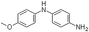 CAS # 101-64-4, 4-Amino-4'-methoxydiphenylamine, N-(4-Methoxyphenyl)benzene-1,4-diamine, N-(4-Aminophenyl)-p-anisidine