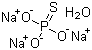Trisodium thiophosphate hydrate molecular structure (CAS 10101-88-9)