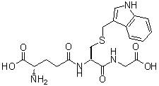 CAS # 101038-93-1, L-gamma-Glutamyl-S-(1H-indol-3-ylmethyl)-L-cysteinylglycine
