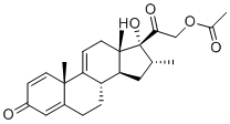 structure of CAS# 10106-41-9, Vamorolone acetate
