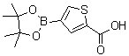 structure of CAS# 1010836-19-7, (2-羧基噻吩-4-基)硼酸频哪醇酯