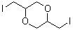 2,5-二(碘甲基)-1,4-二恶烷分子结构 (CAS 101084-46-2)