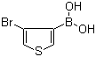 structure of CAS# 101084-76-8, 3-Bromothiophene-4-boronic acid