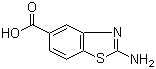 structure of CAS# 101084-95-1, 2-氨基-5-苯并噻唑羧酸