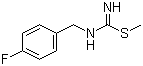 CAS # 1011347-39-9, N-[(4-Fluorophenyl)methyl]carbamimidothioic acid methyl ester