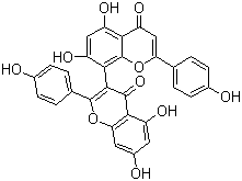 structure of CAS# 101140-06-1, 3,8''-Biapigenin
