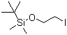 structure of CAS# 101166-65-8, (tert-butyl)(2-iodoethoxy)dimethylsilane