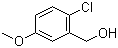 structure of CAS# 101252-66-8, 2-Chloro-5-methoxybenzenemethanol