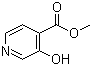 CAS # 10128-72-0, Methyl 3-hydroxyisonicotinate, 3-Hydroxy-4-pyridinecarboxylic acid methyl ester