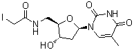 CAS # 101314-73-2, 5'-Deoxy-5'-[(iodoacetyl)amino]thymidine