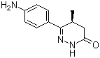 (R)-6-(4-Aminophenyl)-4,5-dihydro-5-methyl-3(2H)-pyridazinone molecular structure (CAS 101328-85-2)