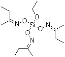 CAS # 101371-00-0, Ethoxytris(ethylmethylketoximo)silane, 2-Butanone 2,2',2''-[O,O',O''-(ethoxysilylidyne)trioxime], 2-Butanone O,O',O''-(ethoxysilylidyne)trioxime