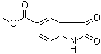 5-Carboxyisatin methyl ester molecular structure (CAS 101460-85-9)