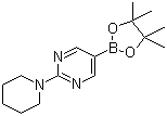 structure of CAS# 1015242-08-6, 2-Piperidinopyrimidine-5-boronic acid pinacol ester