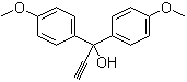 structure of CAS# 101597-25-5, 1,1-Bis(4-methoxyphenyl)-2-propyn-1-ol