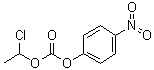 structure of CAS# 101623-69-2, 1-Chloroethyl(4-nitrophenyl)carbonate
