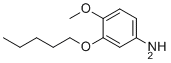 CAS 登录号：1016515-28-8, 4-甲氧基-3-(戊氧基)苯胺