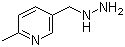 structure of CAS# 1016705-16-0, 5-(Hydrazinylmethyl)-2-methylpyridine